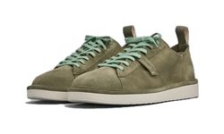 SCARPA ALLACCIATA P01 UOMO IN SUEDE MILITARY OLIVE